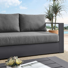 Load image into Gallery viewer, Tahoe Outdoor Patio Powder-Coated Aluminum Sofa
