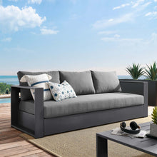 Load image into Gallery viewer, Tahoe Outdoor Patio Powder-Coated Aluminum Sofa
