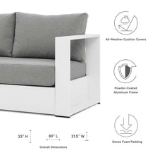 Load image into Gallery viewer, Tahoe Outdoor Patio Powder-Coated Aluminum Sofa by Modway
