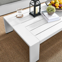 Load image into Gallery viewer, Tahoe Outdoor Patio Powder-Coated Aluminum Coffee Table by Modway
