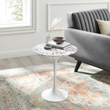 Load image into Gallery viewer, Lippa 20&quot; Round Terrazzo Side Table by Modway
