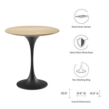 Load image into Gallery viewer, Lippa 20" Round Wood Side Table by Modway
