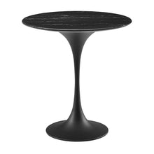 Load image into Gallery viewer, Lippa 20" Round Faux Marble Side Table by Modway
