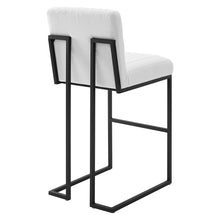 Load image into Gallery viewer, Indulge Channel Tufted Fabric Bar Stools by Modway

