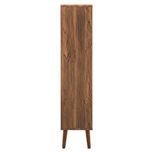 Load image into Gallery viewer, Transmit 5 Shelf Wood Grain Bookcase by Modway
