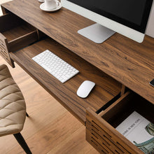 Load image into Gallery viewer, Merit 60&quot; Wall Mount Wood Office Desk by Modway
