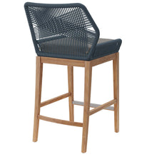 Load image into Gallery viewer, Wellspring Outdoor Patio Teak Wood Bar Stool by Modway

