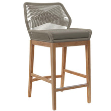 Load image into Gallery viewer, Wellspring Outdoor Patio Teak Wood Bar Stool by Modway

