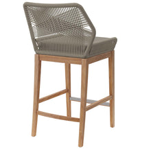 Load image into Gallery viewer, Wellspring Outdoor Patio Teak Wood Bar Stool by Modway
