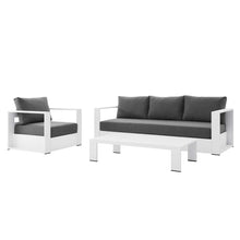 Load image into Gallery viewer, Tahoe 3-Piece Outdoor Patio Powder-Coated Aluminum Set by Modway
