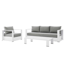 Load image into Gallery viewer, Tahoe 3-Piece Outdoor Patio Powder-Coated Aluminum Set by Modway
