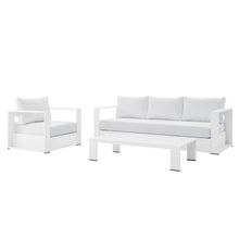 Load image into Gallery viewer, Tahoe 3-Piece Outdoor Patio Powder-Coated Aluminum Set by Modway
