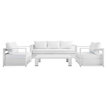 Load image into Gallery viewer, Tahoe 4-Piece Outdoor Patio Powder-Coated Aluminum Set by Modway
