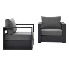 Load image into Gallery viewer, Tahoe Outdoor Patio Powder-Coated Aluminum 2-Piece Armchair Set
