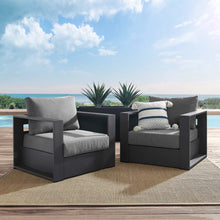 Load image into Gallery viewer, Tahoe 2-Piece Outdoor Patio Powder-Coated Aluminum Armchair Set by Modway
