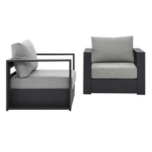 Load image into Gallery viewer, Tahoe 2-Piece Outdoor Patio Powder-Coated Aluminum Armchair Set by Modway
