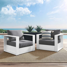 Load image into Gallery viewer, Tahoe 2-Piece Outdoor Patio Powder-Coated Aluminum Armchair Set by Modway
