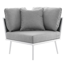 Load image into Gallery viewer, Stance Outdoor Patio Aluminum Small Sectional Sofa by Modway
