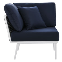 Load image into Gallery viewer, Stance Outdoor Patio Aluminum Small Sectional Sofa by Modway
