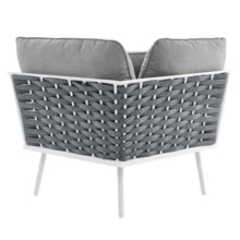 Load image into Gallery viewer, Stance 4 Piece Outdoor Patio Aluminum Sectional Sofa Set by Modway
