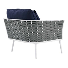 Load image into Gallery viewer, Stance 4 Piece Outdoor Patio Aluminum Sectional Sofa Set by Modway
