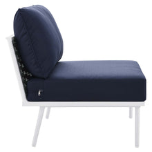 Load image into Gallery viewer, Stance 7 Piece Outdoor Patio Aluminum Sectional Sofa Set by Modway
