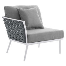 Load image into Gallery viewer, Stance 8 Piece Outdoor Patio Aluminum Sectional Sofa Set by Modway
