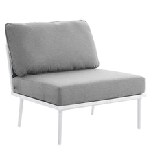 Load image into Gallery viewer, Stance 8 Piece Outdoor Patio Aluminum Sectional Sofa Set by Modway
