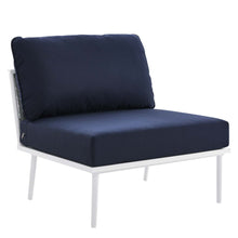 Load image into Gallery viewer, Stance 8 Piece Outdoor Patio Aluminum Sectional Sofa Set by Modway
