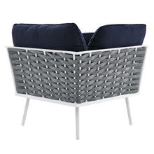 Load image into Gallery viewer, Stance 9 Piece Aluminum Outdoor Patio Aluminum Sectional Sofa Set by Modway

