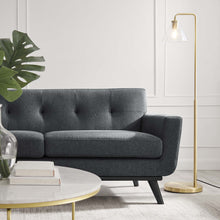 Load image into Gallery viewer, Engage Herringbone Fabric Loveseat by Modway
