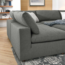 Load image into Gallery viewer, Commix 6-Piece Down Filled Overstuffed Sectional Sofa by Modway
