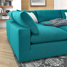 Load image into Gallery viewer, Commix 6-Piece Down Filled Overstuffed Sectional Sofa by Modway
