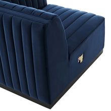 Load image into Gallery viewer, Conjure Channel Tufted Performance Velvet Loveseat by Modway
