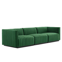 Load image into Gallery viewer, Conjure Channel Tufted Performance Velvet Sofa by Modway
