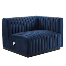 Load image into Gallery viewer, Conjure Channel Tufted Performance Velvet Sofa in
