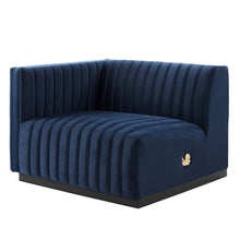 Load image into Gallery viewer, Conjure Channel Tufted Performance Velvet Sofa in
