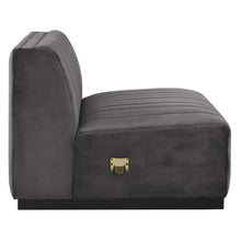 Load image into Gallery viewer, Conjure 4-Piece Channel Tufted Performance Velvet Sofa by Modway
