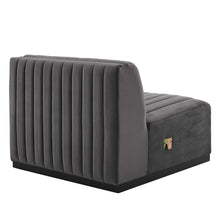 Load image into Gallery viewer, Conjure 4-Piece Channel Tufted Performance Velvet Sofa by Modway
