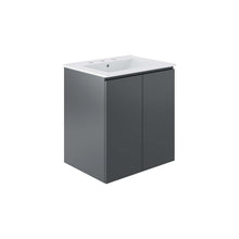 Load image into Gallery viewer, Bryn 24&quot; Wall-Mount Bathroom Vanity by Modway
