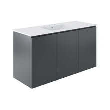 Load image into Gallery viewer, Bryn 48&quot; Wall-Mount Bathroom Vanity by Modway
