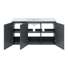 Load image into Gallery viewer, Bryn 48&quot; Wall-Mount Bathroom Vanity by Modway
