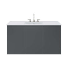 Load image into Gallery viewer, Bryn 48&quot; Wall-Mount Bathroom Vanity by Modway
