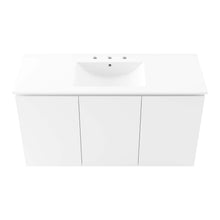 Load image into Gallery viewer, Bryn 48&quot; Wall-Mount Bathroom Vanity by Modway

