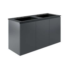 Load image into Gallery viewer, Bryn 48&quot; Wall-Mount Double Sink Bathroom Vanity by Modway
