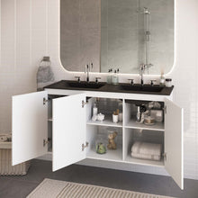 Load image into Gallery viewer, Bryn 48&quot; Wall-Mount Double Sink Bathroom Vanity by Modway
