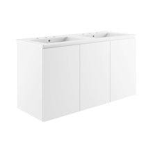 Load image into Gallery viewer, Bryn 48&quot; Wall-Mount Double Sink Bathroom Vanity by Modway
