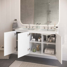 Load image into Gallery viewer, Bryn 48&quot; Wall-Mount Double Sink Bathroom Vanity by Modway
