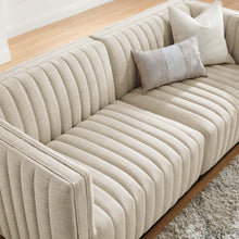 Load image into Gallery viewer, Conjure Channel Tufted Upholstered Fabric Loveseat by Modway
