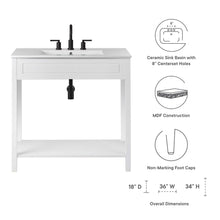 Load image into Gallery viewer, Altura 36&quot; Bathroom Vanity by Modway

